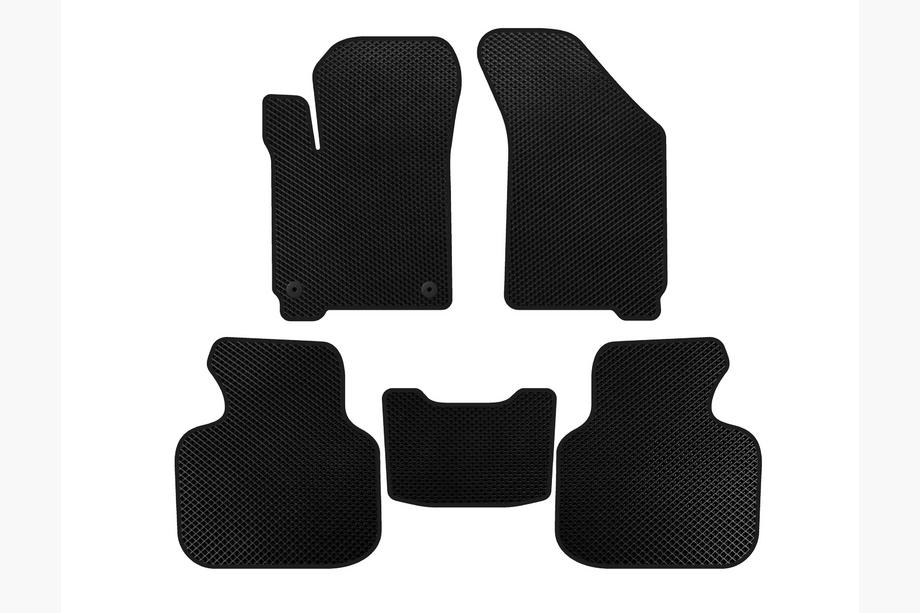 Dodge Journey 2008-2020 Tappetini EVA (2011-2020, 7 posti, Nero) Image