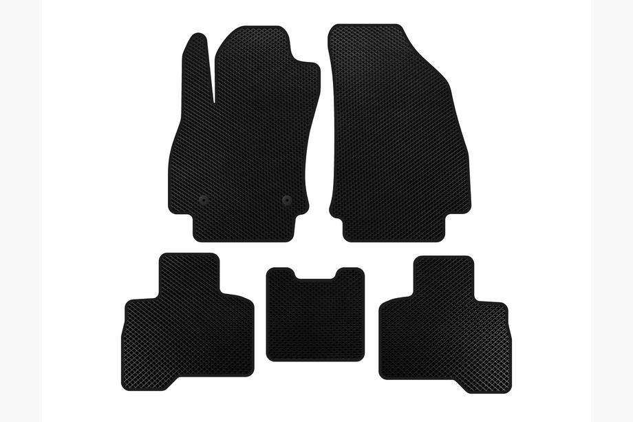 Fiat Fiorino/Qubo 2008-2024 Tappetini EVA (Per Qubo 2008-2016, Nero) Image