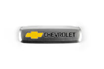Chevrolet Badge in alluminio per tappetini auto (1 pz) foto 2
