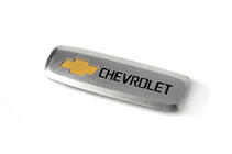 Chevrolet Badge in alluminio per tappetini auto (1 pz) foto 1