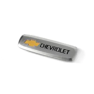 Badge in alluminio per tappetini auto (1 pz) foto 1