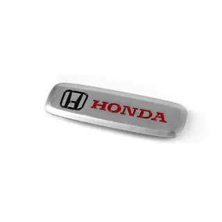 Badge in alluminio per tappetini auto (1 pz)