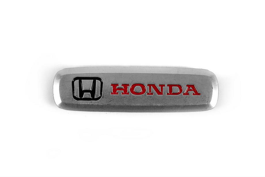 Honda Badge in alluminio per tappetini auto (1 pz) Foto 2