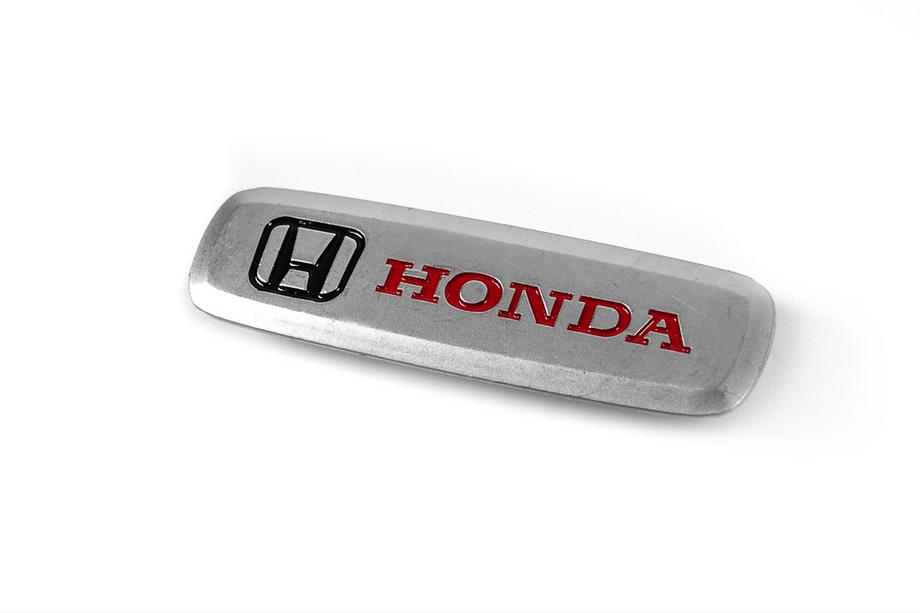 Honda Badge in alluminio per tappetini auto (1 pz) Foto 1