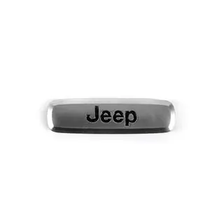 Badge in alluminio per tappetini auto (1 pz) foto 2