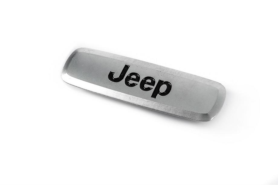 Jeep Badge in alluminio per tappetini auto (1 pz) Image