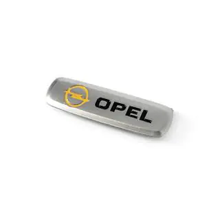 Badge in alluminio per tappetini auto (1 pz) foto 1