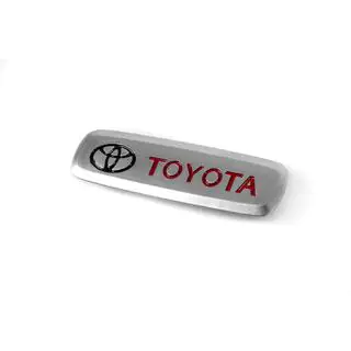 Badge in alluminio per tappetini auto (1 pz) foto 1