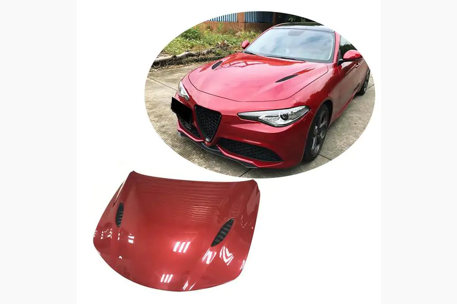 Alfa Romeo Giulia 2016-2022 Cofano V2 (Carbonio) Image