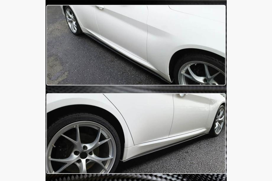 Alfa Romeo Giulia 2016-2022 Minigonne Laterali V2 (per Base/Sport, Carbonio) Foto 3
