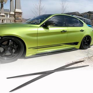 Minigonne Laterali V1 (per Base/Sport, Carbonio) Alfa Romeo Giulia 2016-2022 foto 1