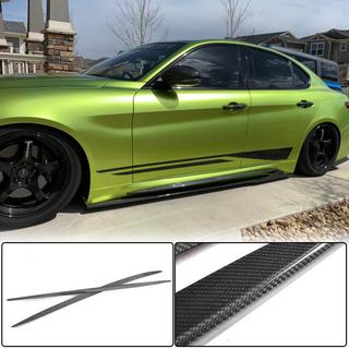 Minigonne Laterali V1 (per Base/Sport, Carbonio) Alfa Romeo Giulia 2016-2022 foto 2