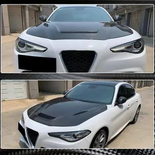 Cofano V1 (Carbonio) Alfa Romeo Giulia 2016-2022 foto 3