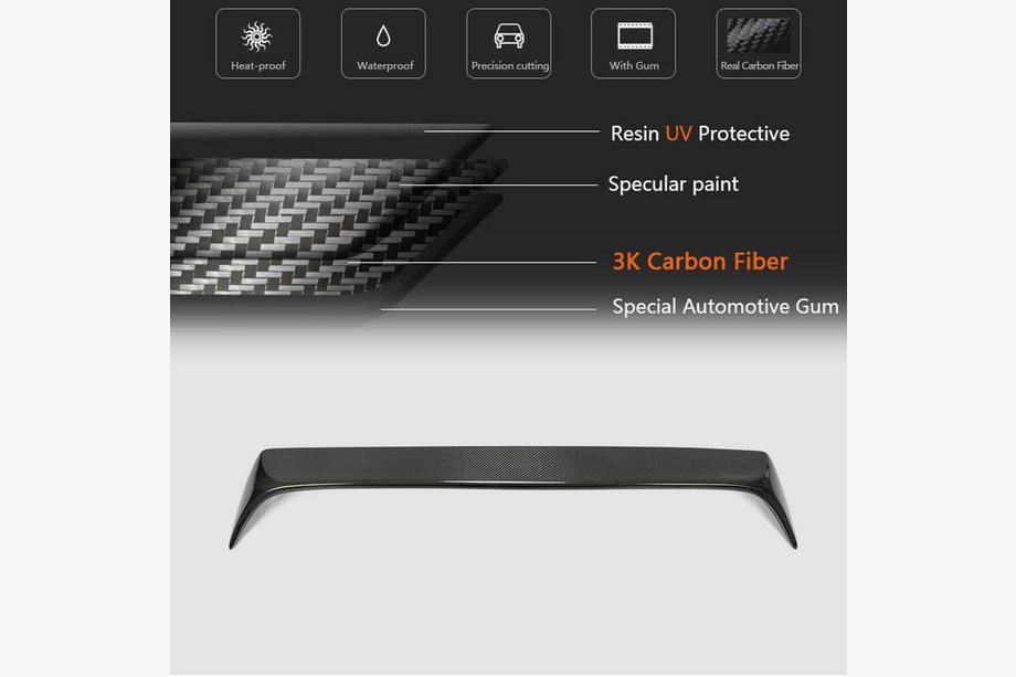 Alfa Romeo Giulia 2016-2022 Spoiler V2 (Carbonio) Foto 4