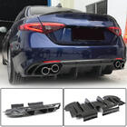 Alfa Romeo Giulia 2016-2022 Diffusore paraurti posteriore V1 (per Base, Carbonio) foto 1