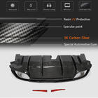 Alfa Romeo Giulia 2016-2022 Diffusore paraurti posteriore V1 (per Base, Carbonio) foto 5