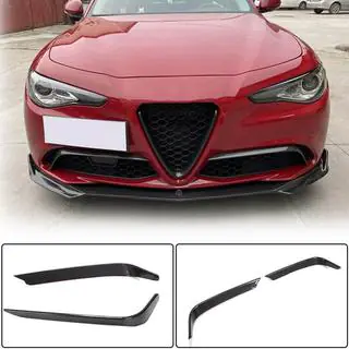 Coperture fari fendinebbia (per Base, Carbon) Alfa Romeo Giulia 2016-2022 foto 2
