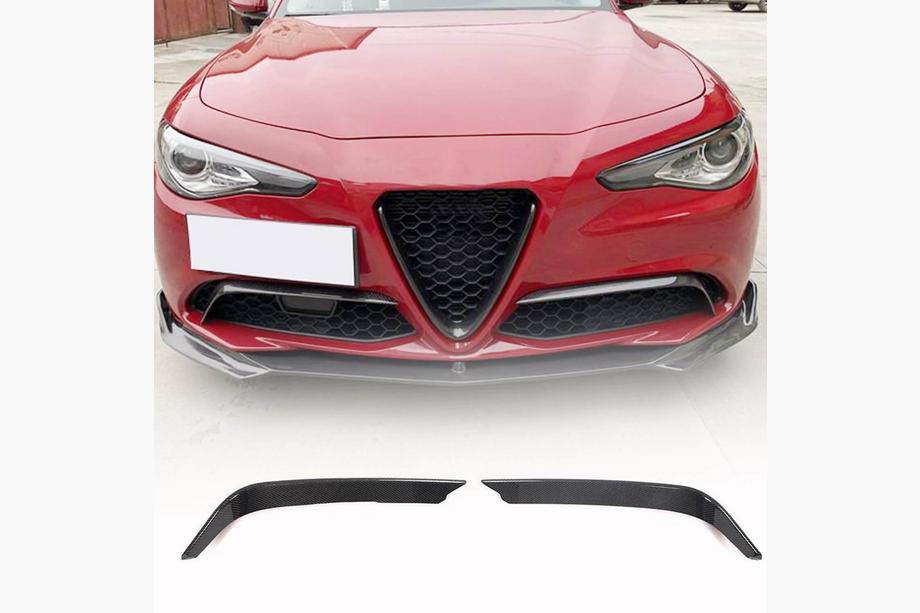 Alfa Romeo Giulia 2016-2022 Coperture fari fendinebbia (per Base, Carbon) Image