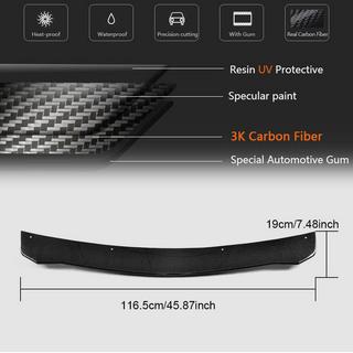 Labbro anteriore paraurti Lip V2 (per Base, Carbonio) Alfa Romeo Giulia 2016-2022 foto 3