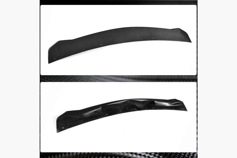 Alfa Romeo Giulia 2016-2022 Labbro anteriore paraurti Lip V2 (per Base, Carbonio) Foto 2
