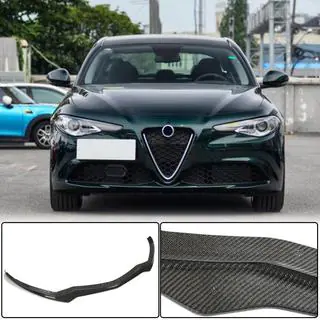 Lip anteriore paraurti V1 (per Base, Carbonio) Alfa Romeo Giulia 2016-2022 foto 1