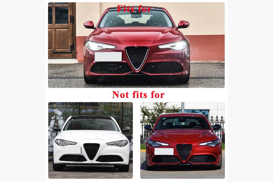 Alfa Romeo Giulia 2016-2022 Diffusore Paraurti Posteriore (per Sport, Carbonio) Foto 7