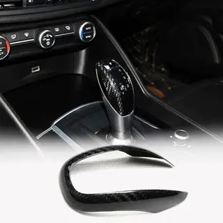 Copertura Pomello Cambio (Dry Carbon) Alfa Romeo Giulia 2016-2022 foto 1