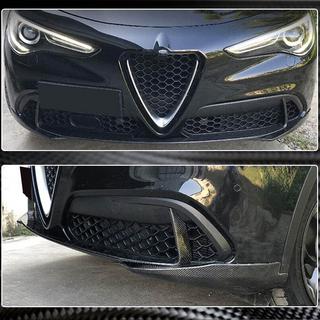 Labbro anteriore (per Base, 2017-2023, Carbonio) Alfa Romeo Stelvio 2016- foto 4