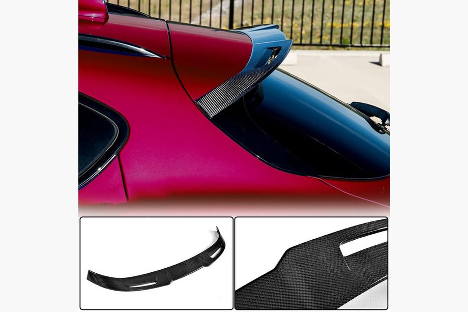Alfa Romeo Stelvio 2016- Spoiler Posteriore V3 (2017-2023, ABS) Foto 2