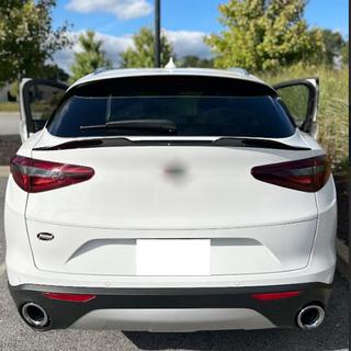Spoiler inferiore V2 (2017-2023, Carbonio secco) Alfa Romeo Stelvio 2016- foto 2