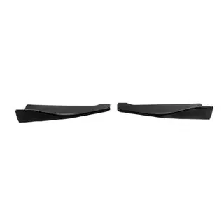 Estensioni universali Flap per paraurti posteriore Tipo-B (2 pz, nero lucido, plastica ABS) foto 1