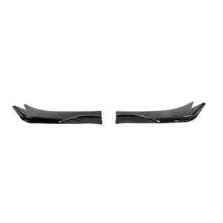 Estensioni universali Flap per paraurti posteriore Tipo-E (2 pz, nero lucido, plastica ABS) foto 3