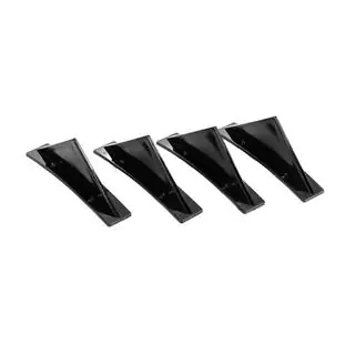 Diffusore Posteriore Universale Tipo-G (4pz, Nero Lucido, Plastica ABS) foto 1