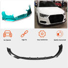 Audi A3 2012-2020 Labbro paraurti anteriore Lip V1 (per Base 2017-2020 Sedan, Carbonio) foto 2