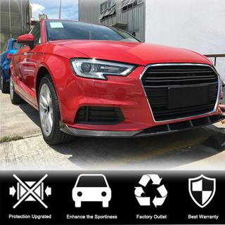 Labbro paraurti anteriore Lip V1 (per Base 2017-2020 Sedan, Carbonio) foto 3