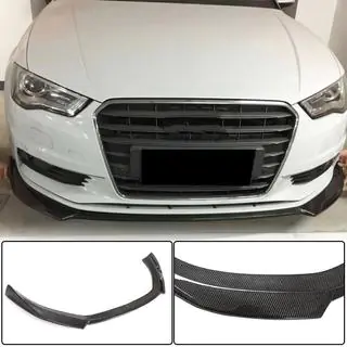 Labbro spoiler paraurti anteriore Lip V1 (per Base 2012-2016 Sedan, Carbonio) foto 1