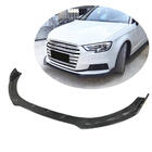 Audi A3 2012-2020 Labbro anteriore paraurti V1 (per Base 2017-2020 HB, Carbonio) foto 1