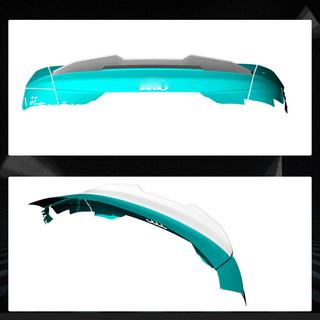 Spoiler V10 (per berlina, carbonio) foto 2