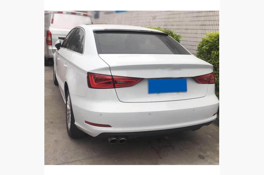 Audi A3 2012-2020 Spoiler lunotto posteriore V2 (per Sedan, Carbonio) Foto 3
