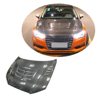 Cofano V1 (per Sedan 2012-2016, Fibra di Carbonio) foto 1