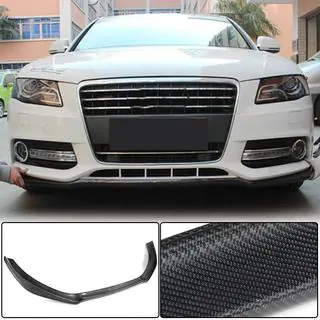 Lip paraurti anteriore (per Base 2007-2011, Carbonio) Audi A4 B8 2007-2015 foto 1