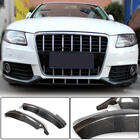Audi A4 B8 2007-2015 Estensioni Flap paraurti anteriore (per Base 2007-2011, Carbonio) foto 1