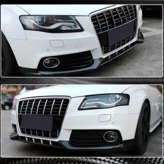 Estensioni Flap paraurti anteriore (per Base 2007-2011, Carbonio) Audi A4 B8 2007-2015 foto 3