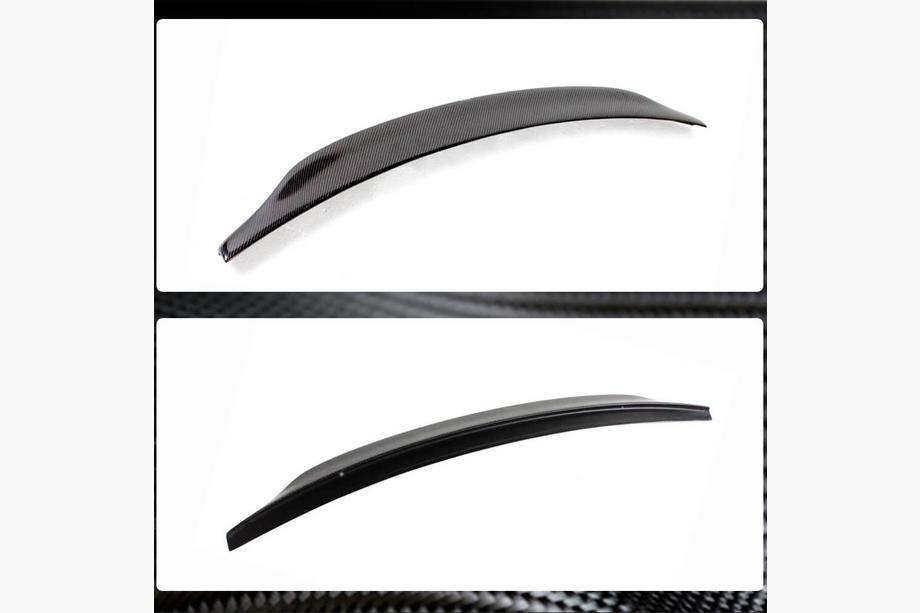 Audi A4 B8 2007-2015 Spoiler V1 (per Base 2007-2011, Carbonio) Foto 4