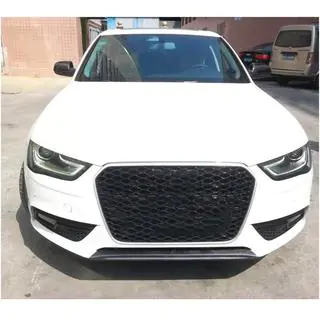Labbro paraurti anteriore (per Base 2011-2015, Carbonio) Audi A4 B8 2007-2015 foto 2