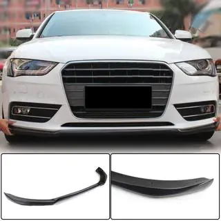 Labbro anteriore paraurti (per Base 2011-2015, Carbonio) Audi A4 B8 2007-2015 foto 1