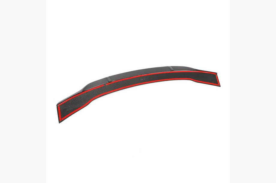 Audi A4 B8 2007-2015 Spoiler V4 (per Base 2011-2015, Carbonio) Foto 4