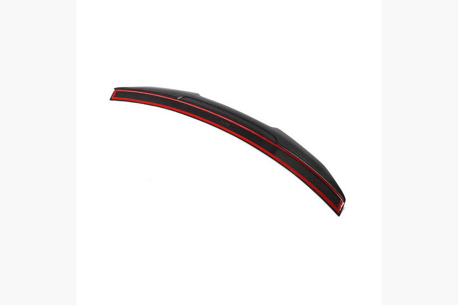 Audi A4 B8 2007-2015 Spoiler V3 (per Base 2011-2015, Carbonio) Foto 4