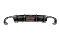 Audi A4 B9 2015-2024 Diffusore paraurti posteriore (per Base Sedan 2015-2019, Carbonio) foto 2