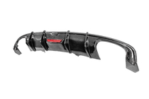 Audi A4 B9 2015-2024 Diffusore paraurti posteriore (per Base Sedan 2015-2019, Carbonio) foto 3